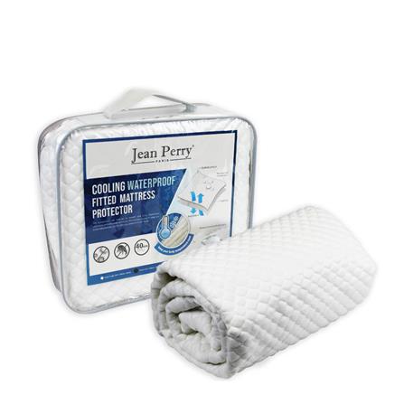 MATTRESS PAD JEAN PERRY  190X152X40CM MTRS PRT JP COOL Q WHITE