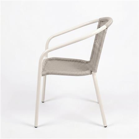 PE RATTAN CHAIR SPRING BDC1661 GREY