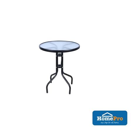 PATIO TABLE SPRING BDC1661 60X60X71CM DARK BROWN
