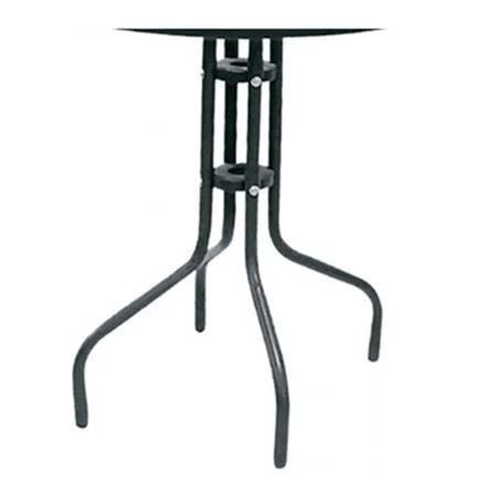 PATIO TABLE SPRING BDC1661 60X60X71CM DARK BROWN