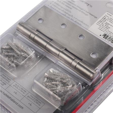 BUTT HINGE 4X3IN HAFELE 489.04.001 STAINLESS STEEL 3PCS/PACK