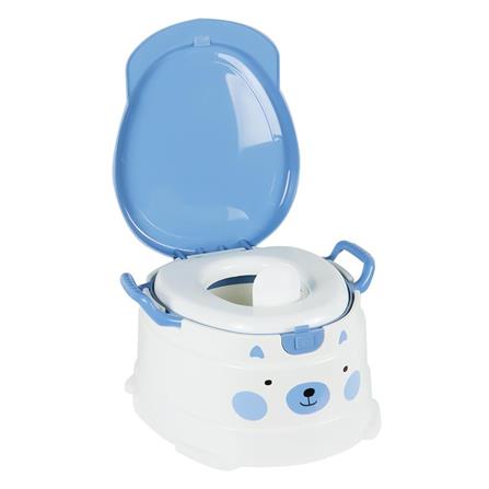 MOYA PORTABLE TOILET CHILDREN POTTY AE-153 W36.5xD40xH22CM CYAN