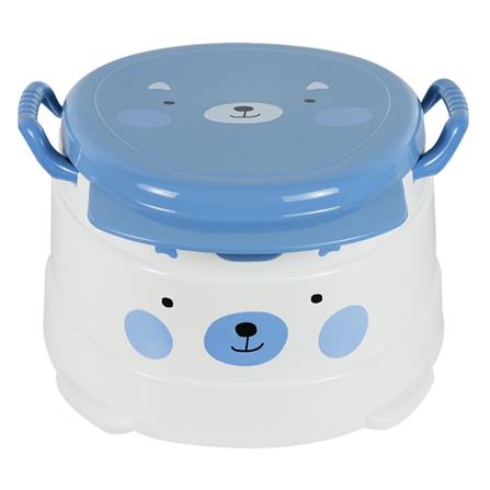 MOYA PORTABLE TOILET CHILDREN POTTY AE-153 W36.5xD40xH22CM CYAN