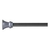 STEEL TENSION ROD HOME LIVING STYLE EGYPTIAN 180-310CM ANTIQUE SILVER
