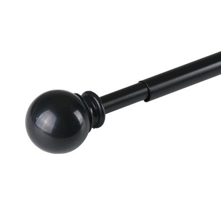 STEEL TENSION ROD HOME LIVING STYLE BALLOON 180-310CM BLACK