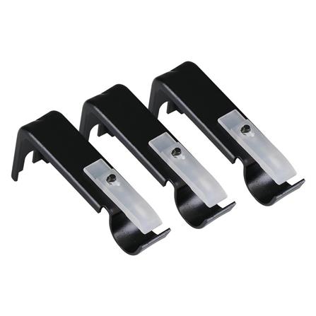 STEEL TENSION ROD HOME LIVING STYLE EGYPTIAN 180-310CM BLACK