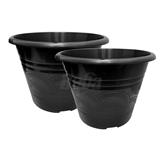 BABA ROUND POT TN-3470 ZEN GREY