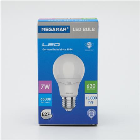 7W DAY LIGHT MEG-YTA60-7W/6500K DL MEGAMAN