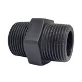 ATKC POLY FITTING EQUAL NIPPLE 1"