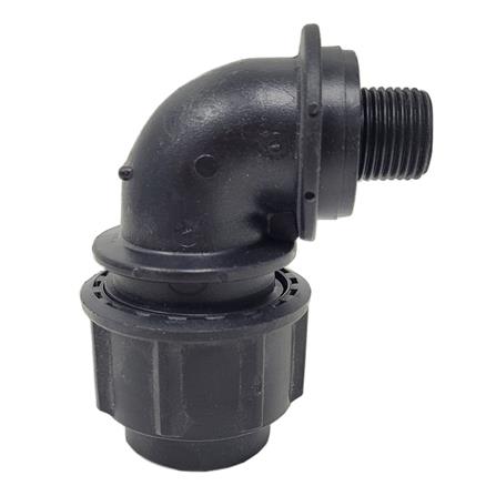 ATKC POLY FITTINGS MALE BEND 25MM x 1/2"
