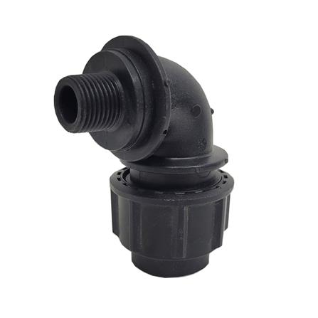 ATKC POLY FITTINGS MALE BEND 25MM x 1/2"