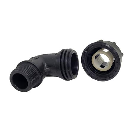 ATKC POLY FITTINGS MALE BEND 20MM x 3/4"