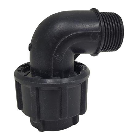 ATKC POLY FITTINGS MALE BEND 20MM x 1/2"
