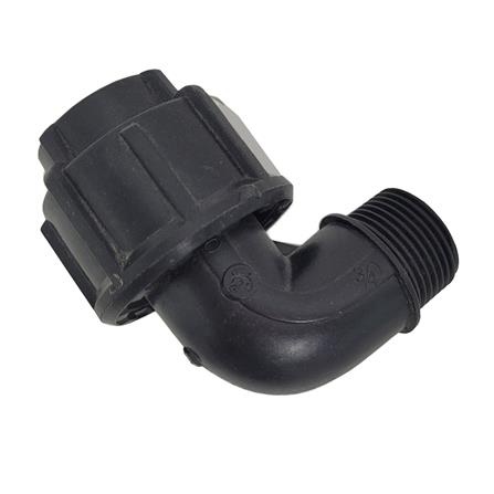 ATKC POLY FITTINGS MALE BEND 20MM x 1/2"