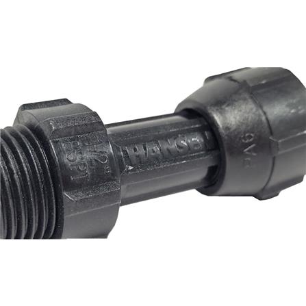 HANSEN FITTING MALE THREAD ADAPTOR 20MM x 1/2"
