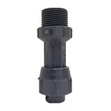HANSEN POLY FITTING MALE THREAD ADAPTOR 25MM x 3/4"