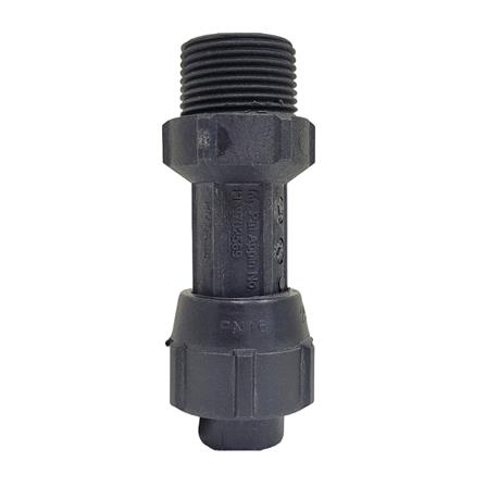 HANSEN POLY FITTING MALE THREAD ADAPTOR 25MM x 3/4"