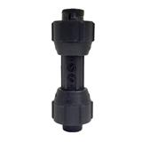 HANSEN POLY FITTING STRAIGHT EQUAL COUPLING 20MM x 20MM