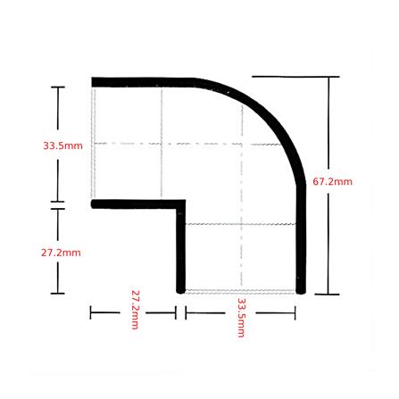 ATKC PVC FITTING EQUAL ELBOW 1" (25MM)