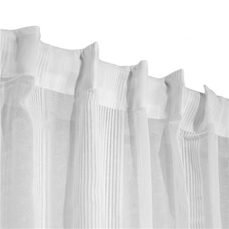 HLS SHEER CURTAIN TEMPO 150X250 WHITE