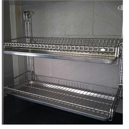 TAGPIN BATH RACK WALL MOUNTED TPHWD8222 STAINLESS STEEL