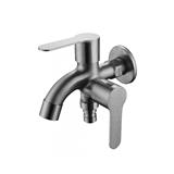 MODERN DEPOT SHANK FAUCET WALL TAP 2WAY W/HOSE TF-STW-02 SS304
