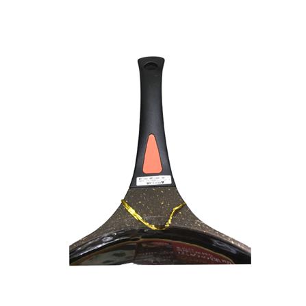AIMEDIA JAPAN DEEP FRYPAN IH GOLD MARBLE 100K 28CM