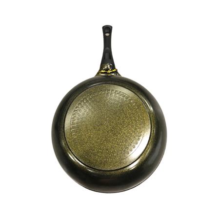 AIMEDIA JAPAN DEEP FRYPAN IH GOLD MARBLE 100K 28CM
