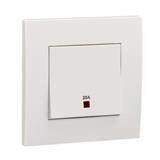 20A 1 GANG SWITCH SELAMAT MQ8101-20A WHITE