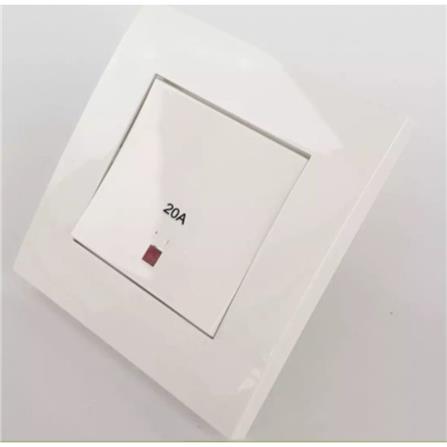 20A 1 GANG SWITCH SELAMAT MQ8101-20A WHITE