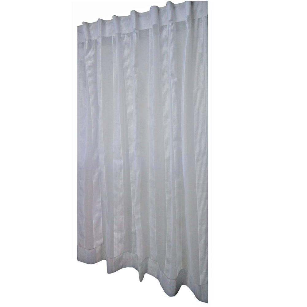 HLS TEMPO SHEER CURTAIN 150X180 WHITE