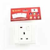 SELAMAT 13A 1GANG SWITCH SCKT MQ8131NEON
