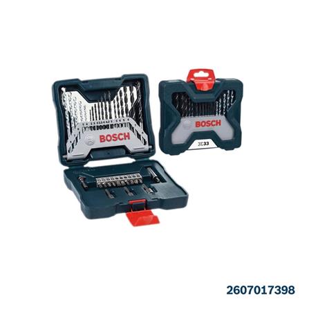 BOSCH MIXED SET 33EA/SET SCREWDRIVER & DRILL BITS MINI SET 2607017398