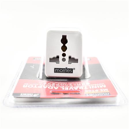 MORRIES TRAVEL ADAPTOR (JP/TW/VN/US) MS-PT06