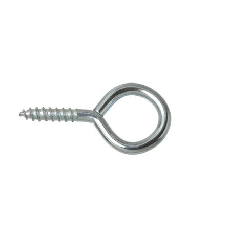 AMAN NICKEL-PLATED IRON SCREW EYE @6 8S CSE-06