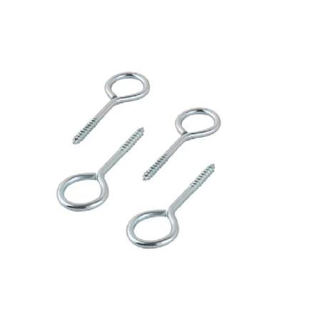 AMAN NICKEL-PLATED IRON SCREW EYE @3 15S CSE-03