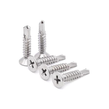 AMAN FLAT HEAD SELF-DRILLING SCREW DS-FH420 20PCS EACH