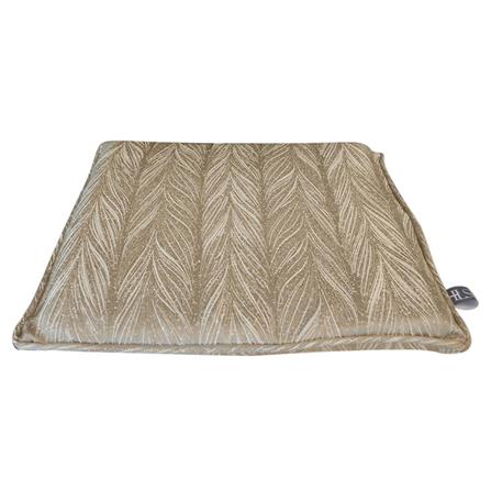 CHAIR PAD HOME LIVING STYLE PINE 16x16" GOLD