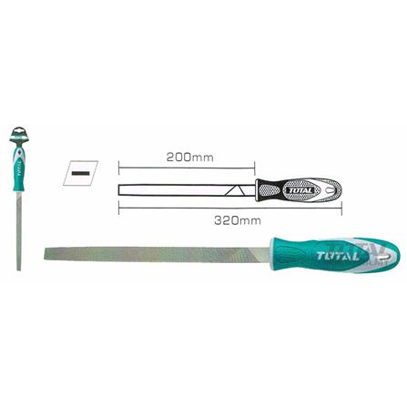 8"  FLAT TOTAL FILE