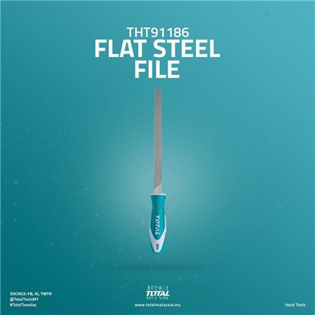 8"  FLAT TOTAL FILE