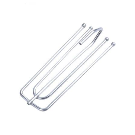 NIKI CAINS FRENCH PLEAT CURTAIN HOOK 235224 12PCS SILVER