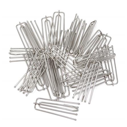 NIKI CAINS FRENCH PLEAT CURTAIN HOOK 235224 12PCS SILVER