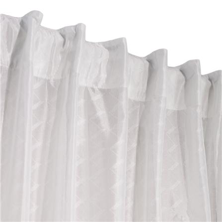 HLS SVEN SHEER CURTAIN 140x250 WHITE