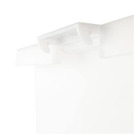 STACKABLE STORAGE BOX WITH LID STACKO 5225 60L 40.9X59X32.8CM WHITE