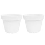 BABA BIO ROUND POT  TN-3450-A WHITE