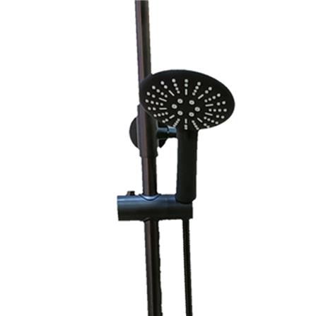 CABANA RAIN SHOWER CSS8803-BL BRASS BLACK (E) H97XW16XD51 CM