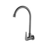 MODERN DEPOT SINK FAUCET SINGLE WALL U SPOUT KITCHEN TAP TF-SPSU-03MG SS(PSCCF)