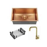 CABANA BUILT-IN UNDERMOUNT SINK 1BOWL GOLD CKS7606 60CM