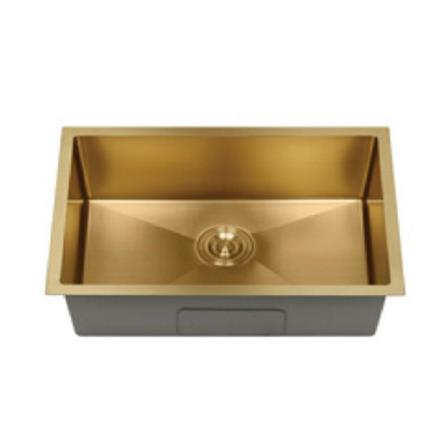 CABANA BUILT-IN UNDERMOUNT SINK 1BOWL GOLD CKS7606 60CM