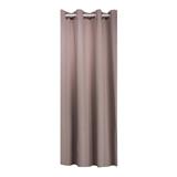 HLS ZAFA UV EYELET CURTAIN 130x250 DARK BROWN